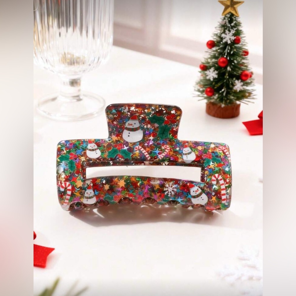 Christmas Stocking Stuffer🎄❄️☃️Festive Hair Clip